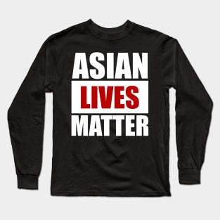 stop asian hate Long Sleeve T-Shirt